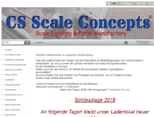 Tablet Screenshot of cs-scale-concepts.de